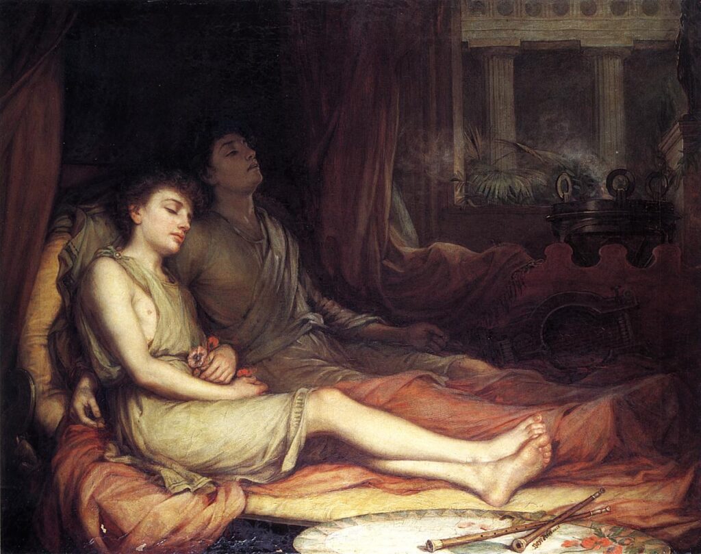 painting by John William Waterhouse completed in 1874